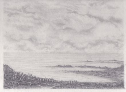 ...d‘aprés Léonard de Vinci...dessin de 1985